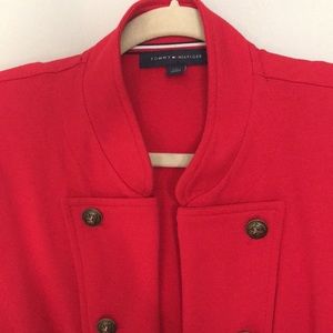 SALE! Red Tommy Hilfiger military jacket